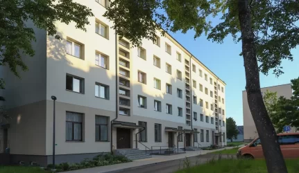 Daugiabučio renovacija siutina klaipėdiečius