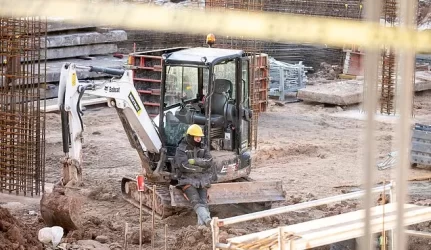 Statybų kaina palengva auga