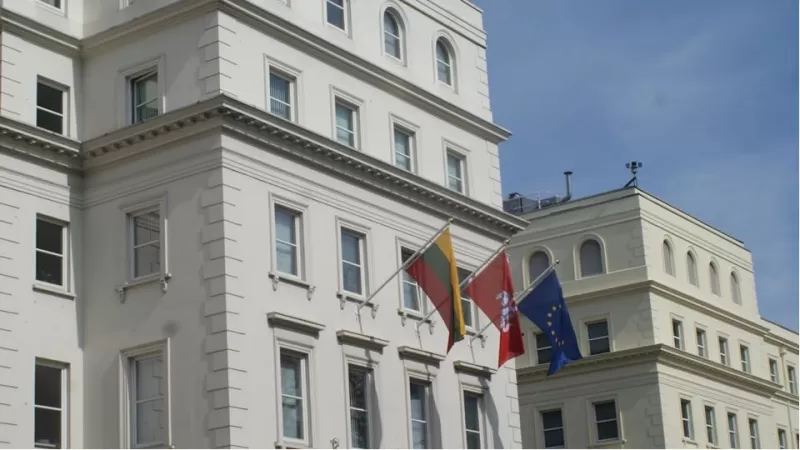 Naujo Lietuvos ambasados pastato Londone rekonstrukcija truks iki kito rudens
