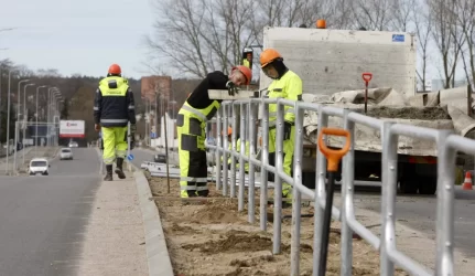Statybininkai sukėlė klaipėdiečių įsiūtį