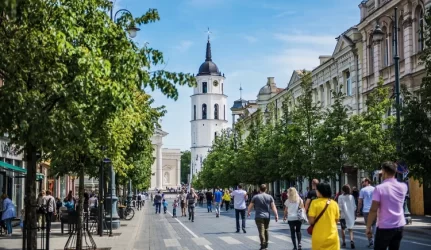 Gedimino prospektas nepritaikytas Lietuvos klimatui