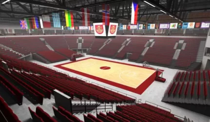 “Švyturio arena” Klaipėdoje nebus užbaigta laiku