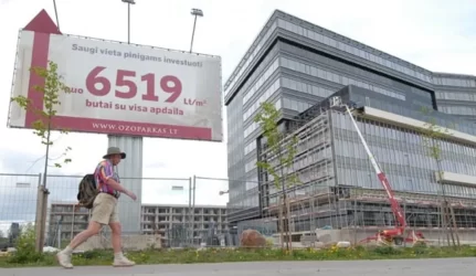 Už paskolą lietuviai įperka tik dviejų kambarių butą