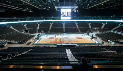 Nemato grėsmės, kad arenos gali būti nebaigtos laiku