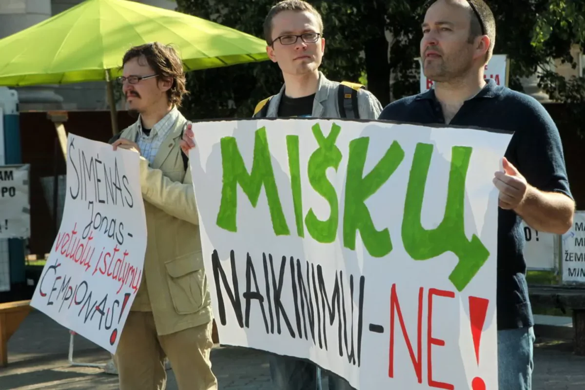 Prezidentė vetavo Miškų įstatymą