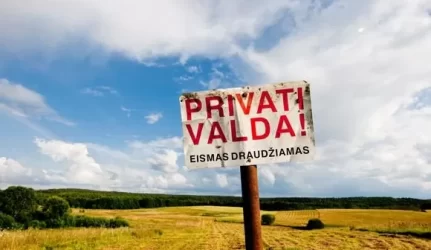 Tęsiasi kautynės dėl žemės