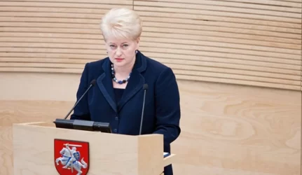 Prezidentė: Baltijos šalyse racionalu kalbėti apie tris SGD terminalus