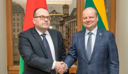 Premjeras abejoja Baltarusijos galimybėmis pastatyti AE