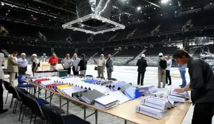 “Žalgirio” arenoje baigiama taisyti trūkumus