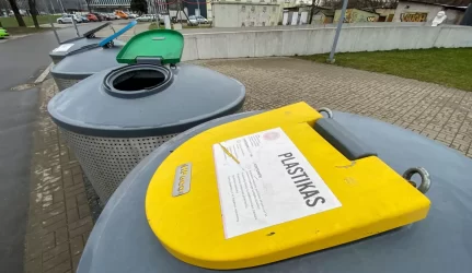 Neringoje – nauja rūšiavimo paslauga