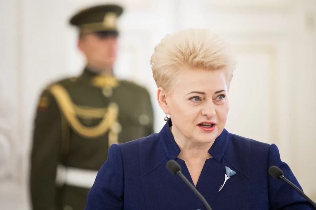 Prezidentė: latviai iš AE projekto nesitraukia