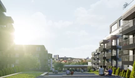 Aludarių kvartalas strigo: projektas miestui nepatiko