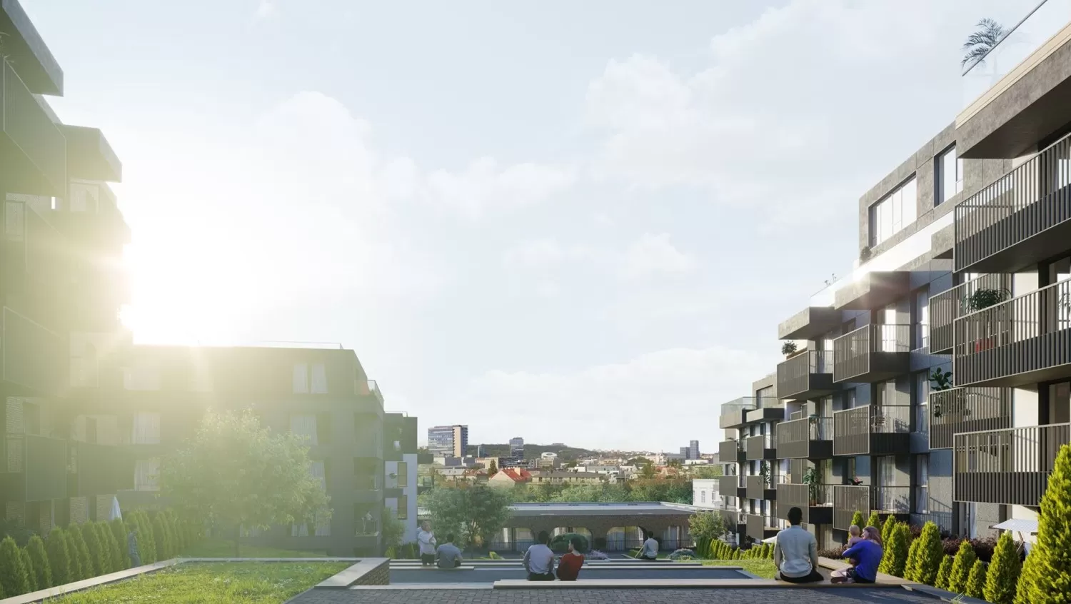 Aludarių kvartalas strigo: projektas miestui nepatiko