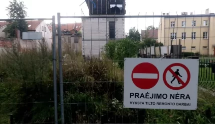 Dėl namo remonto – į uostamiesčio prokuratūrą