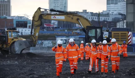 Greitaeigių traukinių linijos statyba