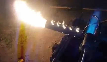 Nacionaliniai technikos stebuklai internete: savadarbės naudoto tepalo deginim krosnys (Video)