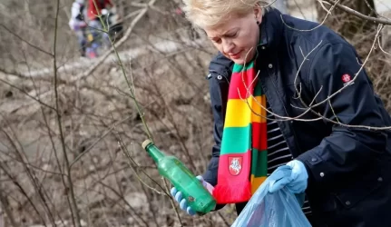 D. Grybauskaitė vetavo atliekų tvarkymo įstatymą