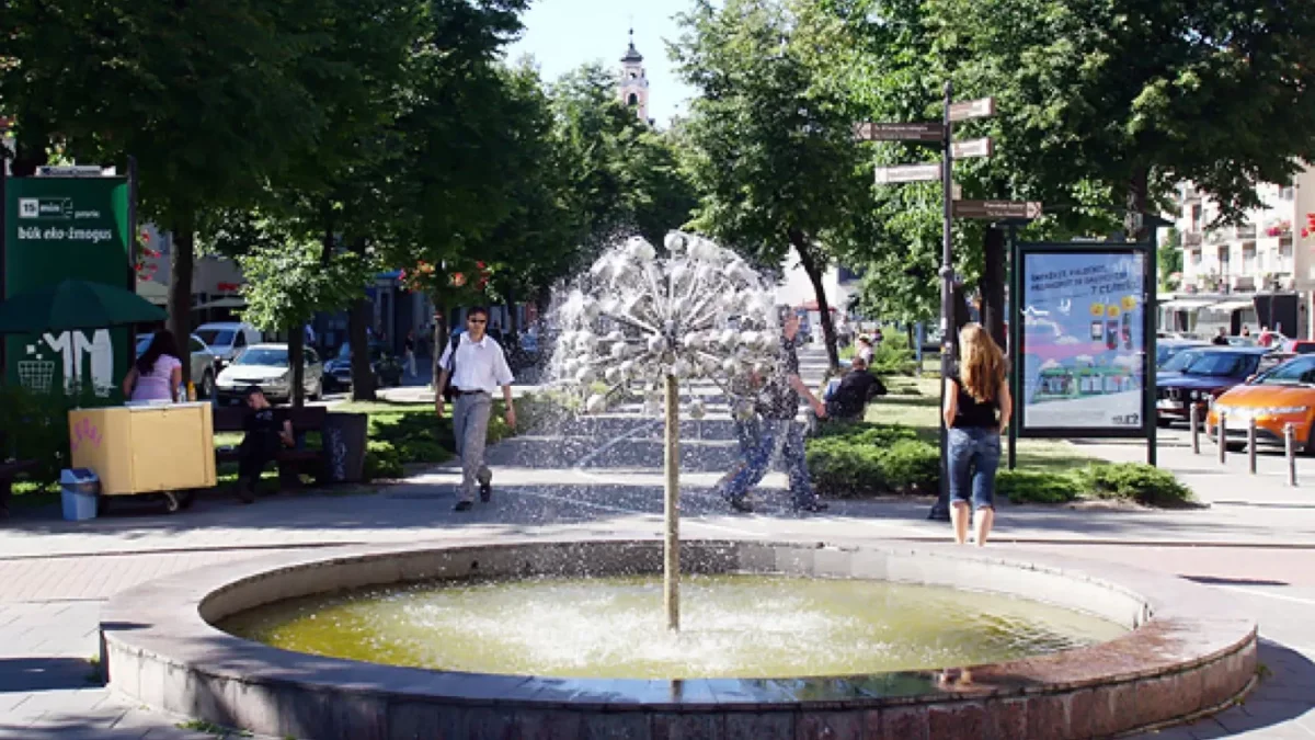 Savaitgalį bus įjungti 5 Vilniaus fontanai