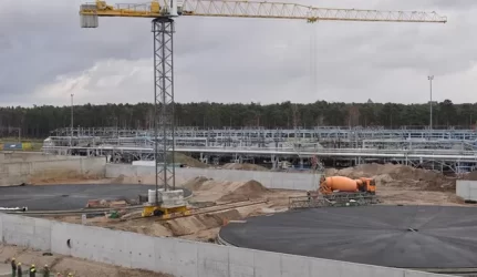 Baigtas I-asis naujų talpyklų statybos etapas