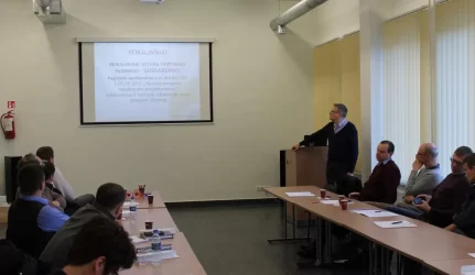 Seminaras apie pastatų energinio naudingumo vertinimą