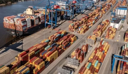 SEB finansuos konteinerių centro Klaipėdos uoste statybas