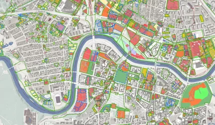 Parengtas „Teritorijos tarp Vasario 16-osios, A. Goštauto ir J. Jakšto gatvių“ detalusis planas