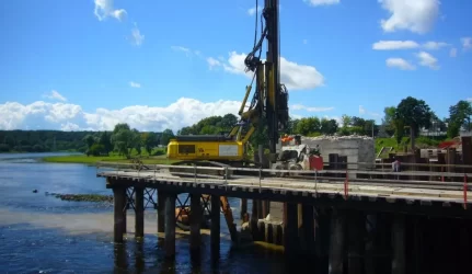 Panemunės tilto statybos