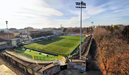 Pro vercelli stadionas aptvėrimas