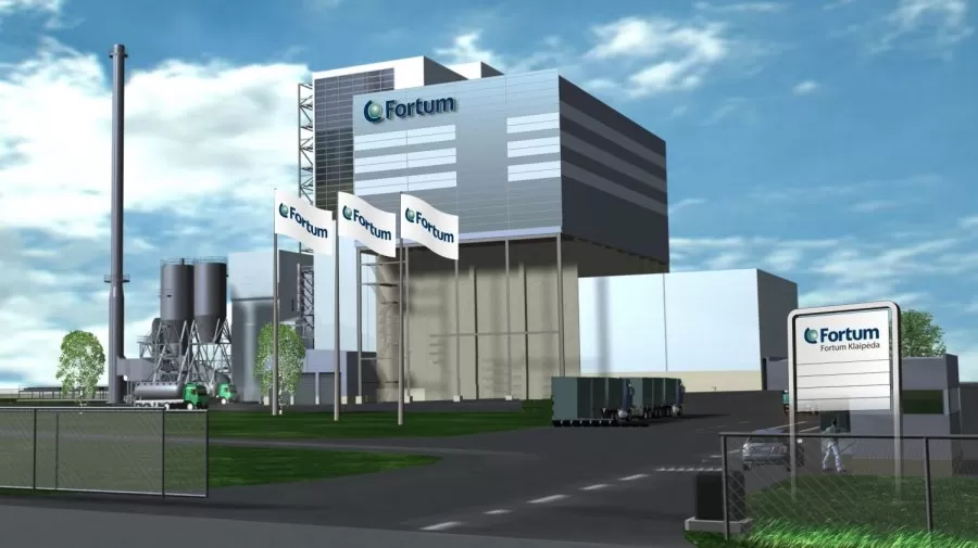 „Fortum Klaipėda“ jėgainė pradėjo gaminti elektrą