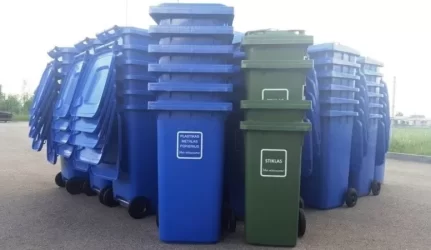 Gyventojams – nemokami antrinių žaliavų surinkimo konteineriai