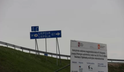 Pasirašyta sutartis dėl Palangos aplinkkelio