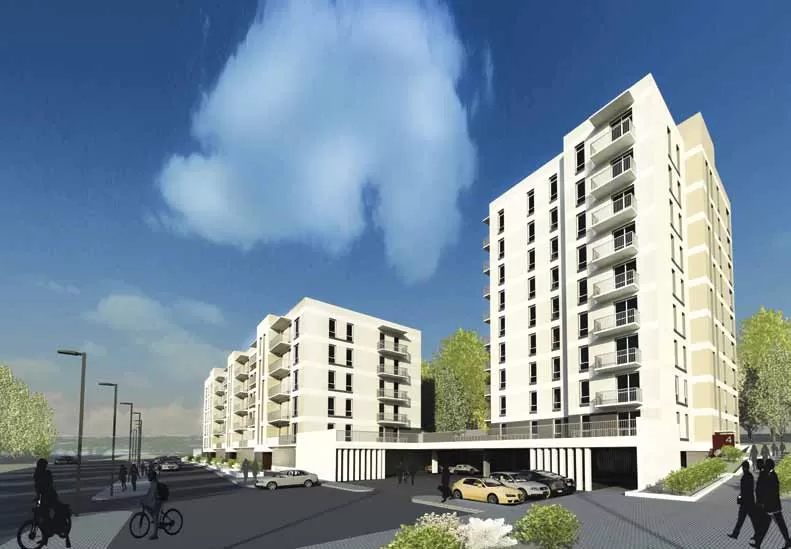 „Veikmė“ pradeda daugiabučių komplekso statybas