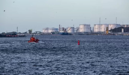 Uosto kanalo gilinimo darbai