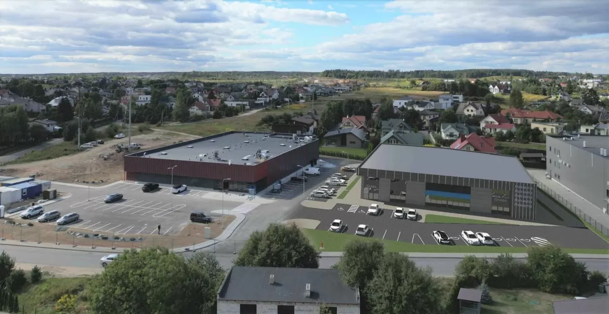 Parengtas prekybos paskirties pastato adresu: Kalvarijų g. 180, Vilniuje projektas