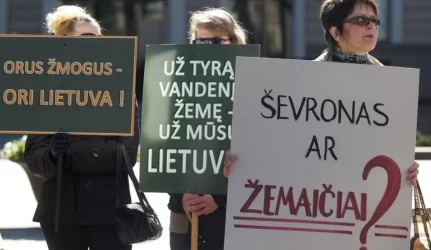 Sprendimo dėl skalūnų žvalgybos „Chevron“ teks palaukti mažiausiai iki rudens