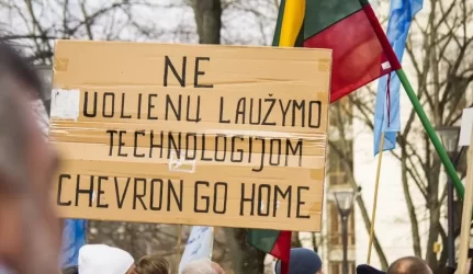 Šimtai Žemaitijos bendruomenių pasirašė prieš skalūnų dujas