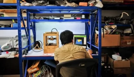 Du architektai atspausdino kambarį (Video)