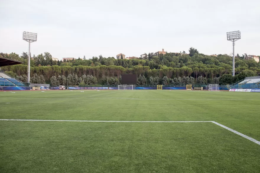 San Marino stadionas paruoštas pasaulio čempionatui