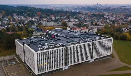 Vilniuje statomas Gyvybės mokslų centras