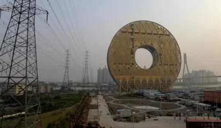 Įspūdingi pastatai Kinijoje