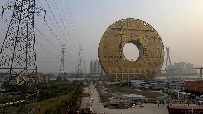 Įspūdingi pastatai Kinijoje