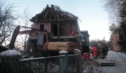 Likviduota dar viena savavališka statyba