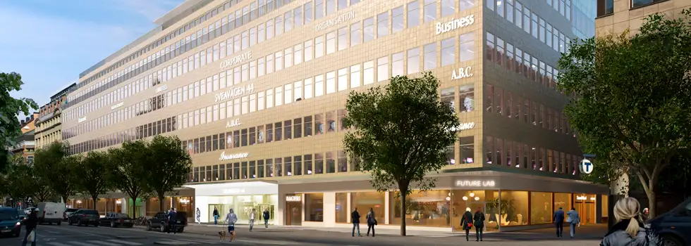 Energiškai efektyvus biurų kompleksas Stokholme