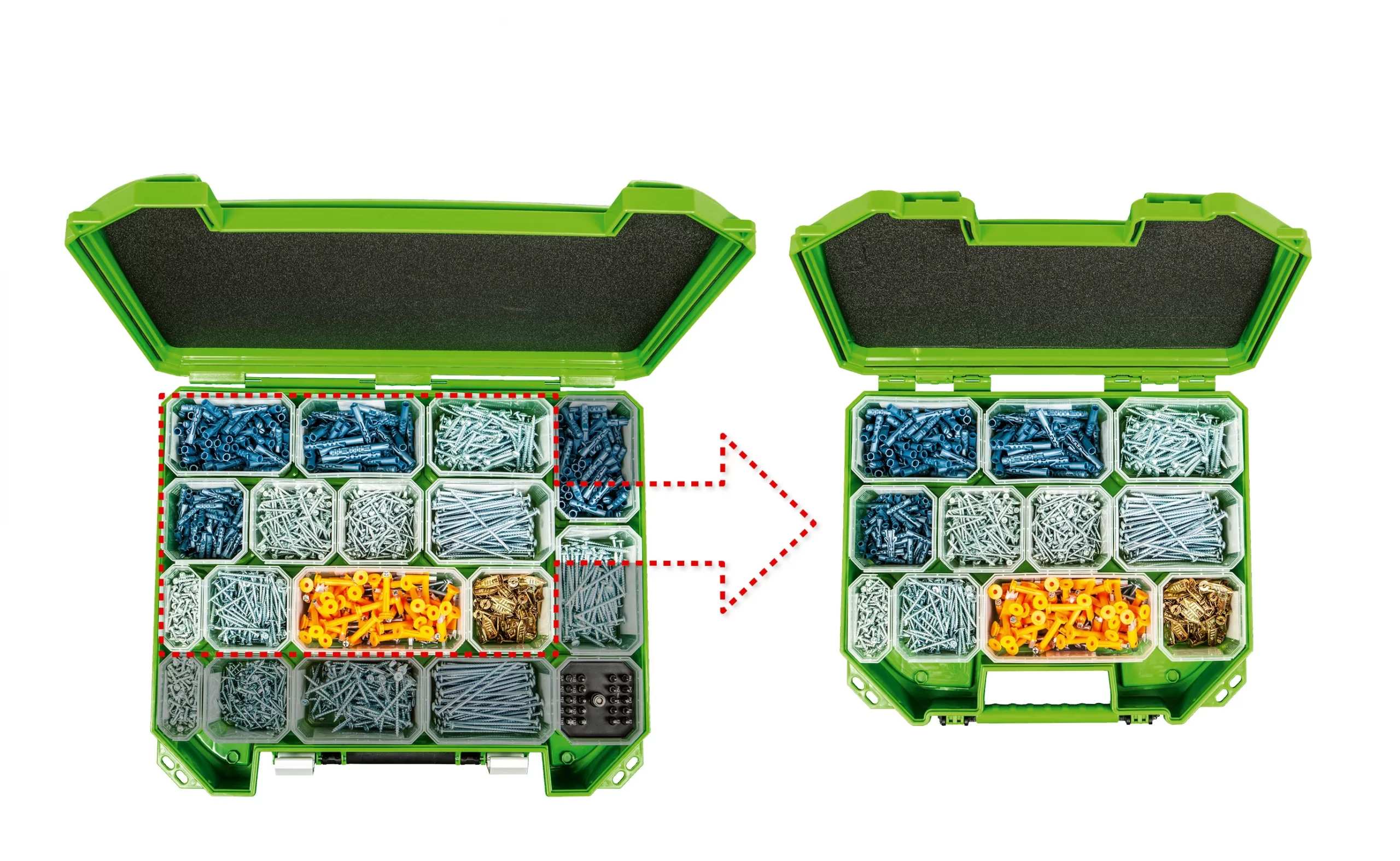 ESSBOX System – patogus lagaminėlis su naujomis pakavimo dėžutėmis