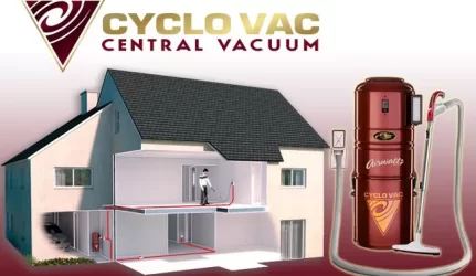 Centrinis dulkių siurblys “CYCLO VAC”- palengvina gyvenimą