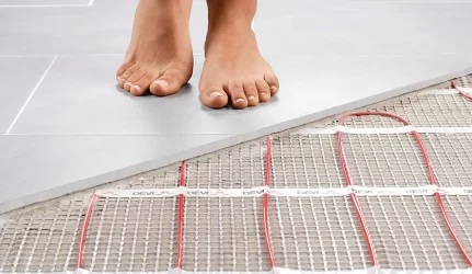 Elektrinis grindų šildymas padeda namų turėtojams efektyviai naudoti energiją