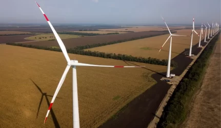 Vėjo jėgainėse pagaminta 41,7 proc. daugiau energijos nei pernai