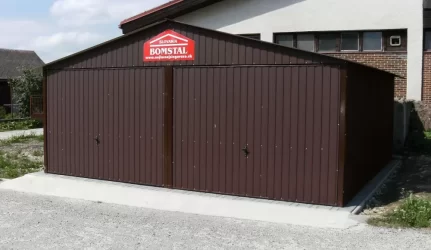 Skardinio garažo statyba lengviau