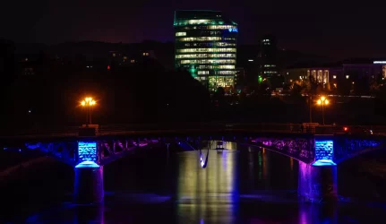 Vilniuje planuojama moderniai apšviesti tiltus