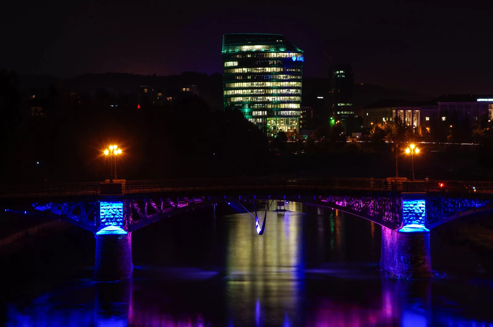 Vilniuje planuojama moderniai apšviesti tiltus